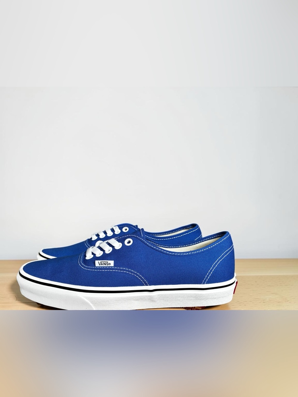 Vans Authentic Canvas Sneaker Size 9 Men - Royal Blue Brand New - Picture 8 of 12